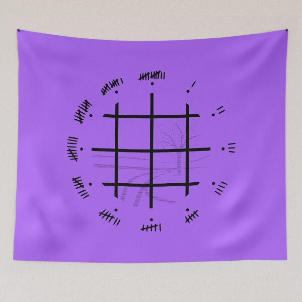 Item preview, Tally Marks (black - available in white) designed and sold by MarkArtDesignUK.