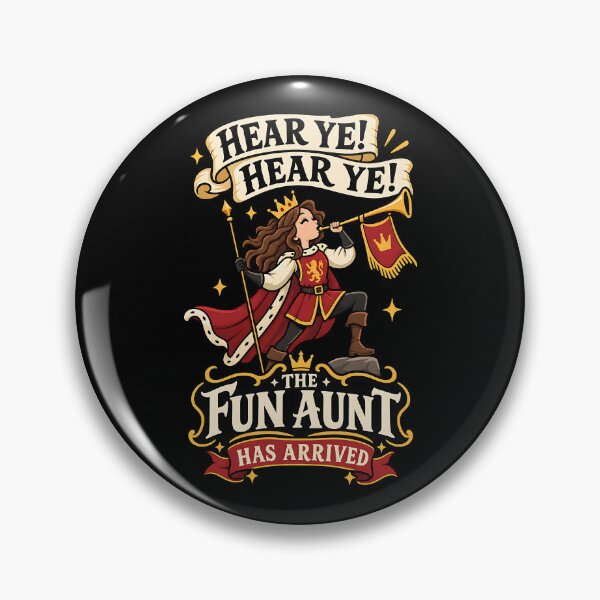Item preview, Hear Ye Hear Ye The Fun Aunt Has Arrived designed and sold by RICENO.