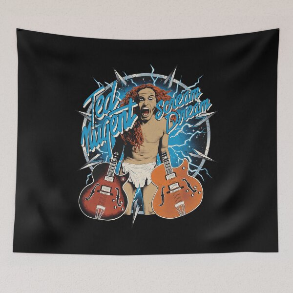 Item preview, Ted Nugent Scream Dream designed and sold by TheBirdLadyy.