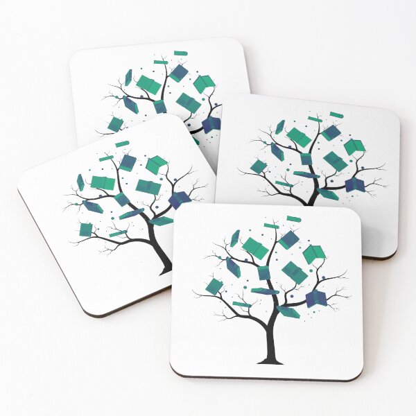 Item preview, Books On A Tree | Green Bookish Aestethic designed and sold by Nyxander's Bookish Catalogue.