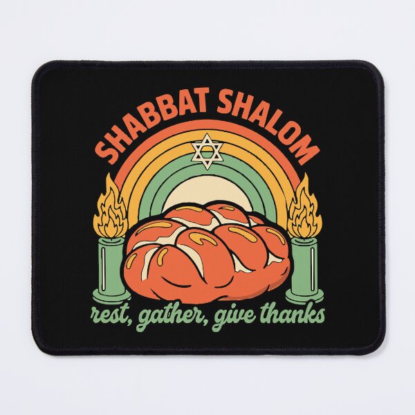 Item preview, Shabbat Shalom — Rest, Gather, Give Thanks designed and sold by Shalom666State.
