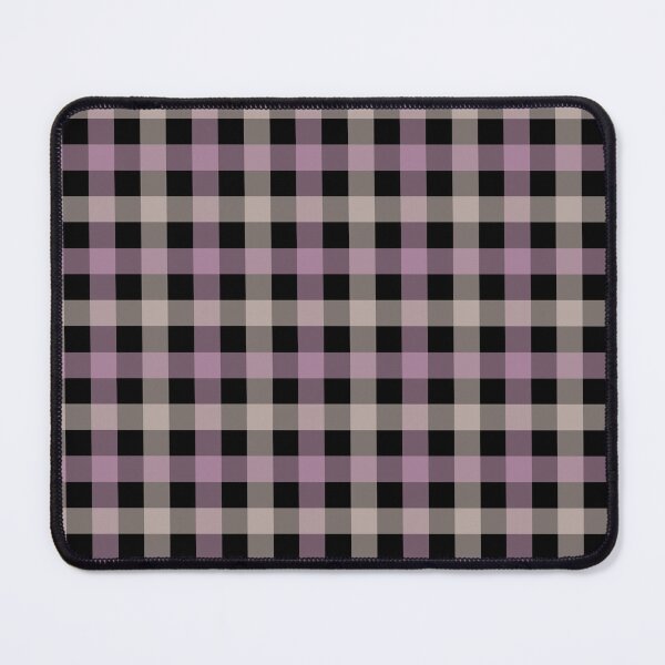 Item preview, Geometric Black and Pink Checkered Pattern designed and sold by NNhu.