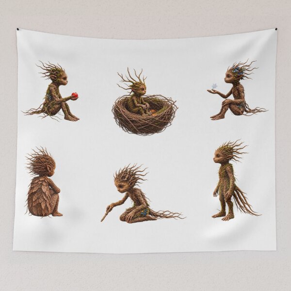 Item preview, Forest Spirit Sticker Pack designed and sold by JUTElCONIC.
