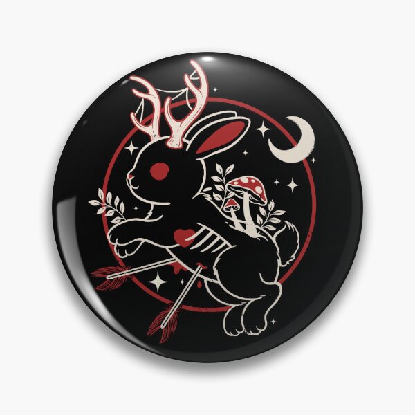Item preview, Cute Jackalope horned rabbit designed and sold by NemiMakeit.
