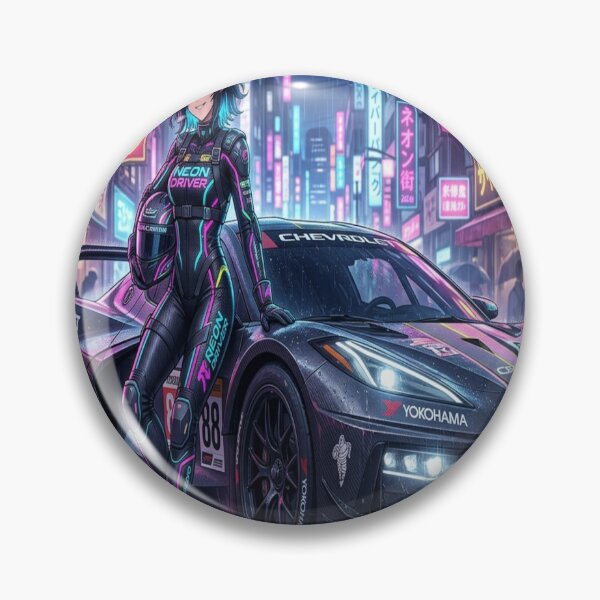 Item preview, Cyberpunk & Competition Girl | Anime Art designed and sold by JMAVILA ART.