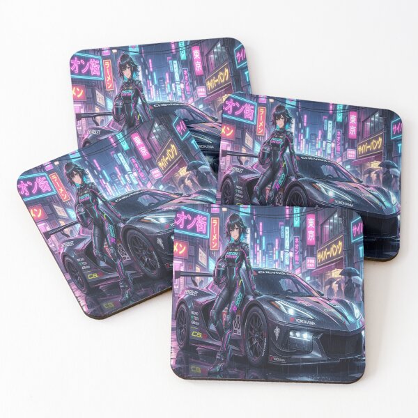 Item preview, Cyberpunk & Competition Girl | Anime Art designed and sold by JMAVILA ART.