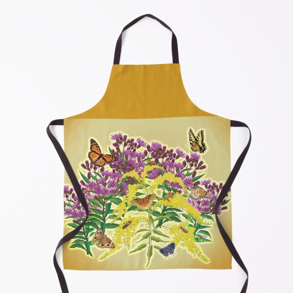 Item preview, Ironweed, Goldenrod, Butterflies, and Pollinators designed and sold by Jedi-Artist.