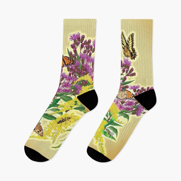 Item preview, Ironweed, Goldenrod, Butterflies, and Pollinators designed and sold by Jedi-Artist.