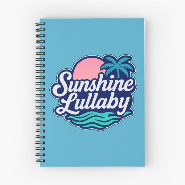 Item preview, SUNSHINE LULLABY ☀️Logo Classic (Blue/Turquoise) ©️ Simone Morana Cyla designed and sold by CYLA WORLD.