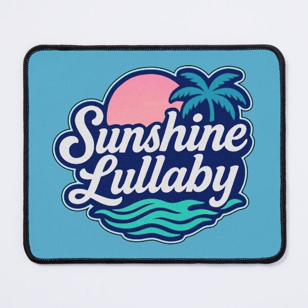 Item preview, SUNSHINE LULLABY ☀️Logo Classic (Blue/Turquoise) ©️ Simone Morana Cyla designed and sold by CYLA WORLD | Official Store.