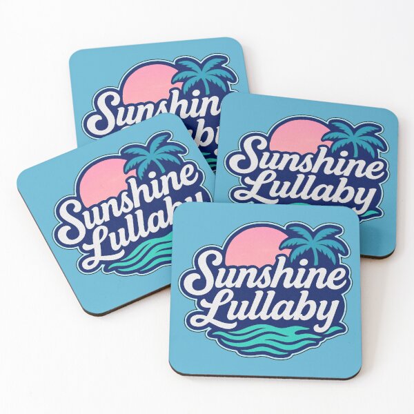 Item preview, SUNSHINE LULLABY ☀️Logo Classic (Blue/Turquoise) ©️ Simone Morana Cyla designed and sold by CYLA WORLD | Official Store.