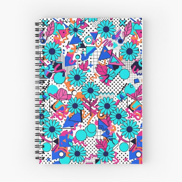 Item preview, Retro 80s Memphis Floral Geometric Pattern designed and sold by Owcomm.