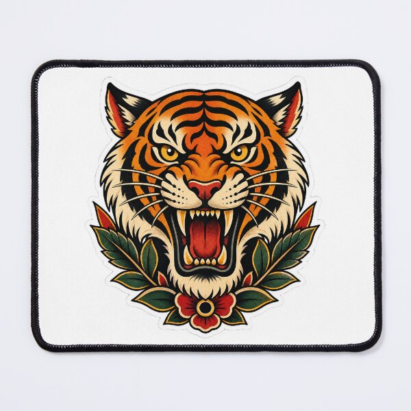 Item preview, a roaring tiger head designed and sold by Figurativa.