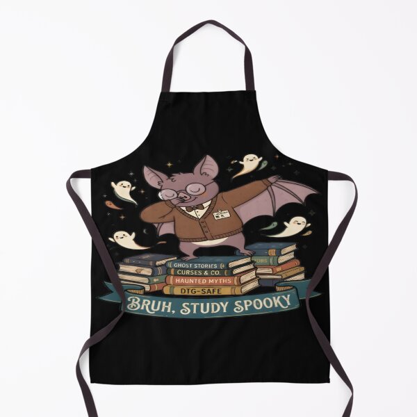 Item preview, Bruh Study Spooky Bat Student Books Art designed and sold by DailySparks.