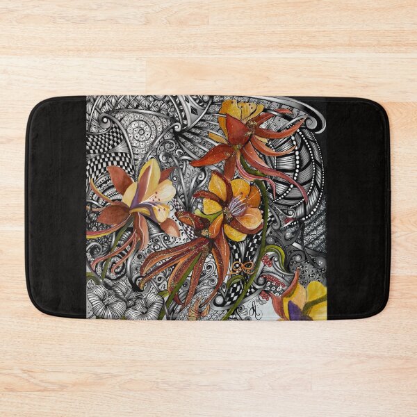 Item preview, Zentangle Bloom After Stillness designed and sold by LorieFossaArt.