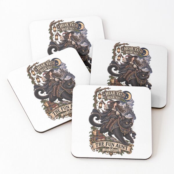 Item preview, Funny Hear Ye Hear Ye The Fun Aunt Has Arrived Knight Cat designed and sold by CirceRavens.