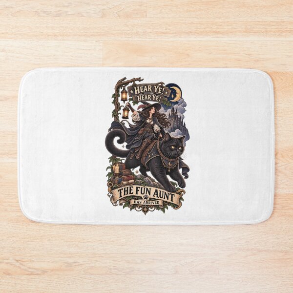 Item preview, Funny Hear Ye Hear Ye The Fun Aunt Has Arrived Knight Cat designed and sold by CirceRavens.