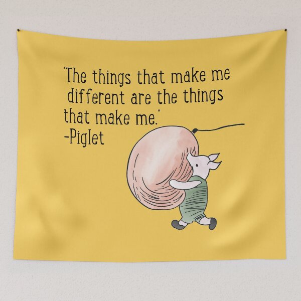 Item preview, Winnie the Pooh Quote designed and sold by marisaj4488.