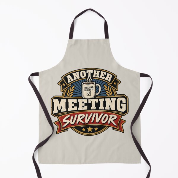 Item preview, Another Meeting Survivor – Funny Office Work Humor designed and sold by Stylecombinator.