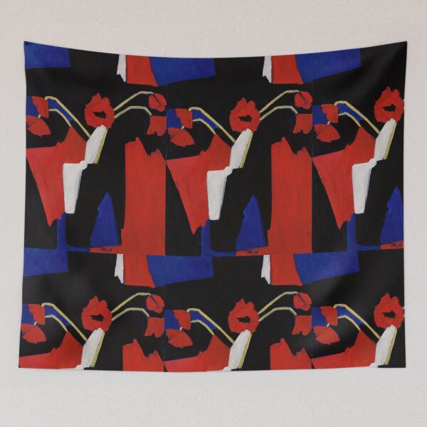 Item preview, DRAMATIC RED & BLUE designed and sold by THE GOOD FIND.