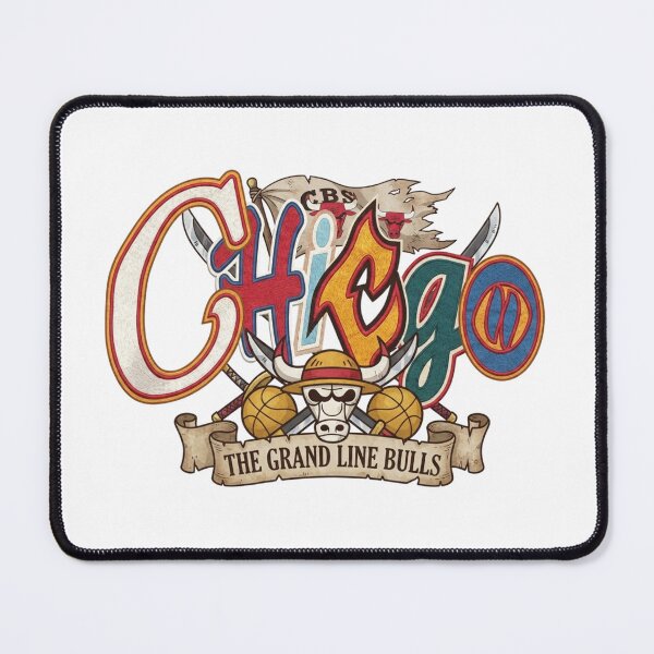 Item preview, Grand Line Chicago Bulls Pirate Anime Graphic designed and sold by BlasiseDS.