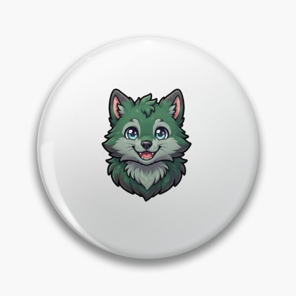 Artikelvorschau, Niedlicher grüner Fuchs-Aufkleber | Kawaii Chibi Furry Fuchs Fursona-Kunst | Geschenk für Fursuit-Fans entworfen und verkauft von HOODYBUDSTYLES.