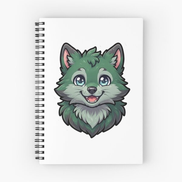 Item preview, Cute Green Fox Sticker | Kawaii Chibi Furry Fox Fursona Art | Fursuit Fandom Gift designed and sold by HOODYBUDSTYLES.