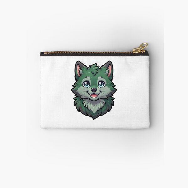 Item preview, Cute Green Fox Sticker | Kawaii Chibi Furry Fox Fursona Art | Fursuit Fandom Gift designed and sold by HOODYBUDSTYLES.