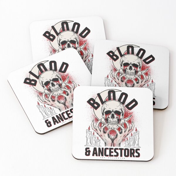 Item preview, Blood & Ancestors T-Shirt | Skull Roses Dark Heritage Halloween Graphic Tee v7 designed and sold by DarylWelsh2024.