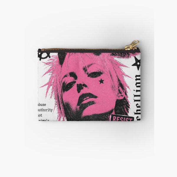 Item preview, Question Everything Punk Rebellion - Pink Grunge Streetwear Graphic designed and sold by ERODED SELF.