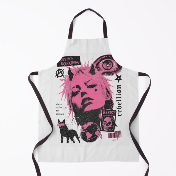 Item preview, Question Everything Punk Rebellion - Pink Grunge Streetwear Graphic designed and sold by ERODED SELF.