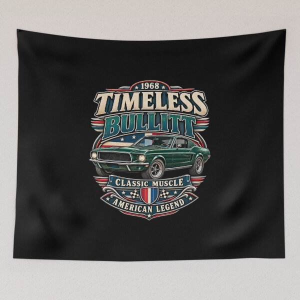 Item preview, Vintage 1968 Muscle Car Classic American Automotive Legend designed and sold by Assile-Crafters.