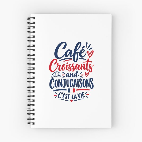Item preview, French Student Life – Café, Croissants & Conjugaisons designed and sold by Voici.