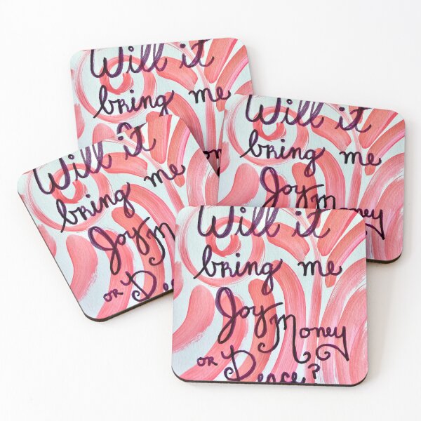 Item preview, Will it bring me Joy Money or Peace?  designed and sold by ArtwithaFriend.