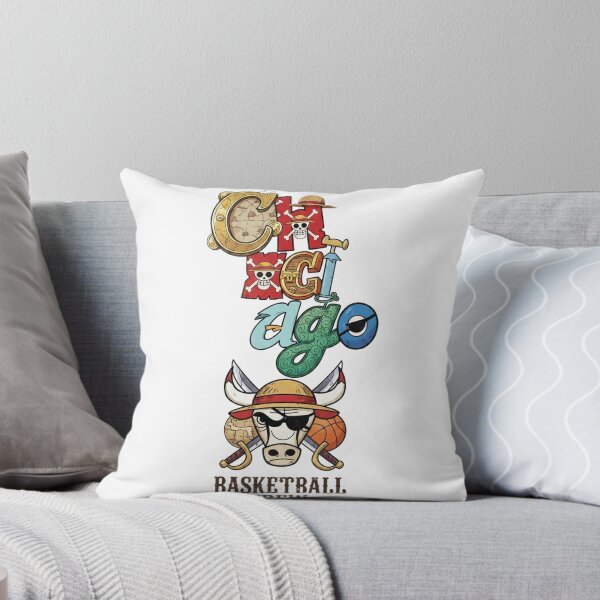 Item preview, Chicago Pirate Basketball Crew Straw Hat Graphic designed and sold by BlasiseDS.