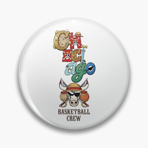 Item preview, Chicago Pirate Basketball Crew Straw Hat Graphic designed and sold by BlasiseDS.