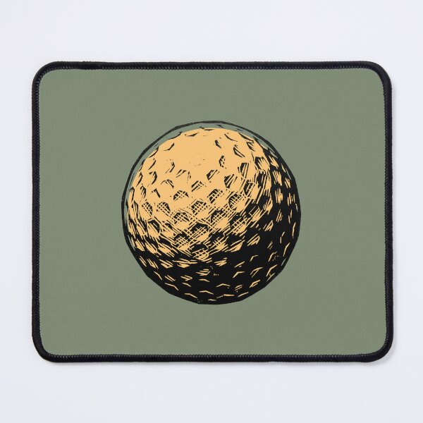 Item preview, Vintage Golf Ball Woodcut Linocut Art Sports Golfer Gift designed and sold by KiwiRider.