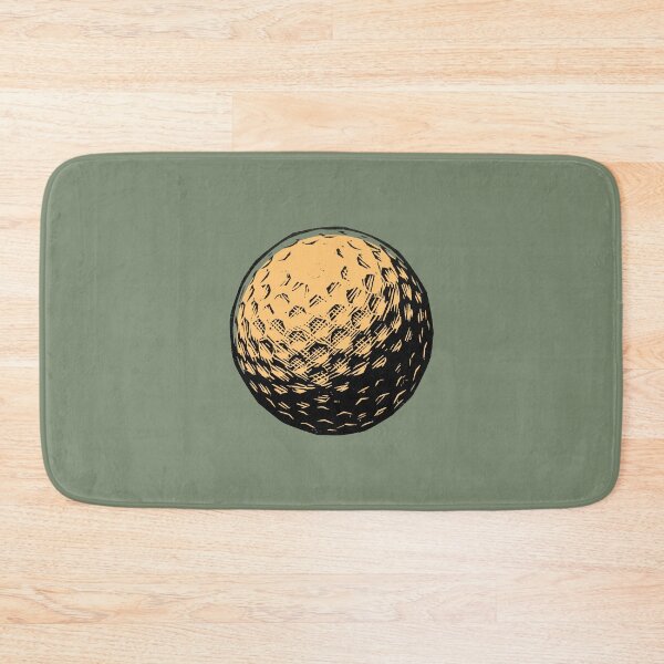 Item preview, Vintage Golf Ball Woodcut Linocut Art Sports Golfer Gift designed and sold by KiwiRider.