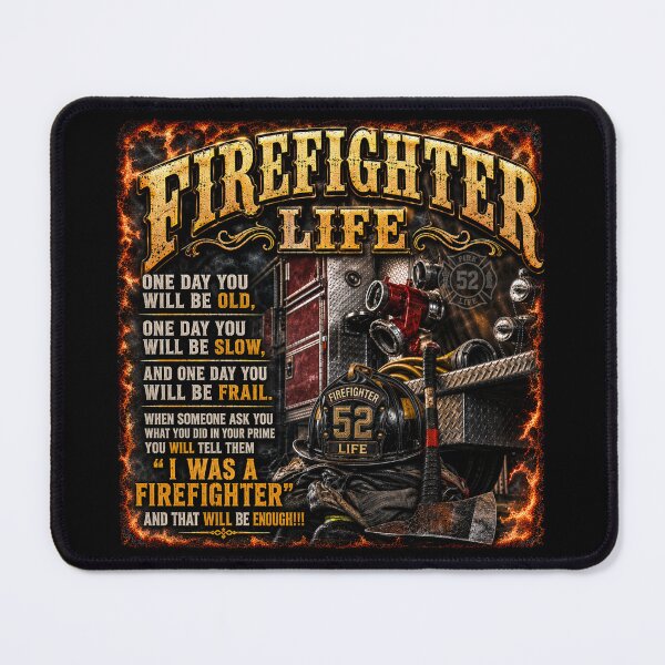 Item preview, Firefighter Life – I Was a Firefighter designed and sold by Sky Diamond Designs.