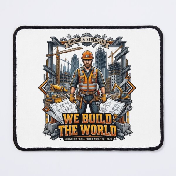 Item preview, Proud Construction Worker Builder Life designed and sold by PixelStyle Studio.