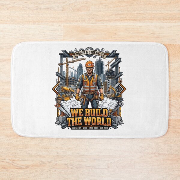 Item preview, Proud Construction Worker Builder Life designed and sold by PixelStyle Studio.