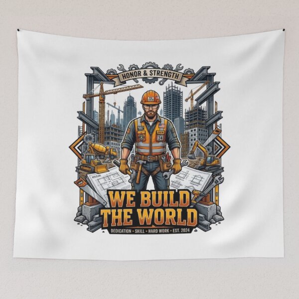 Item preview, Proud Construction Worker Builder Life designed and sold by PixelStyle Studio.