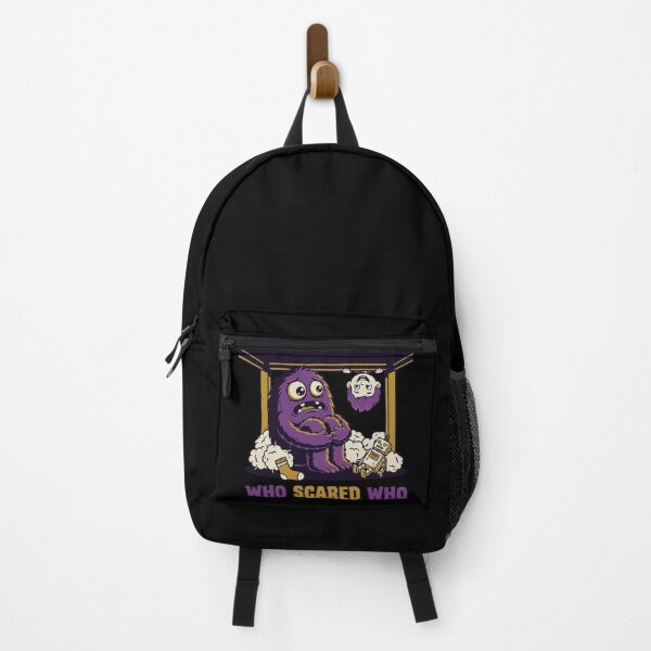 Item preview, HALLOWEEN Who Scared Who Funny Purple Monster designed and sold by Uglyandcute.