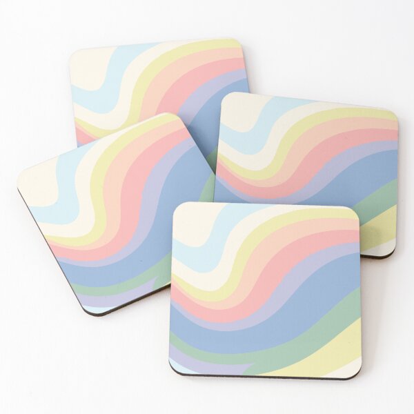 Item preview, Pastel Flowing Wave Abstract designed and sold by Ceylune.
