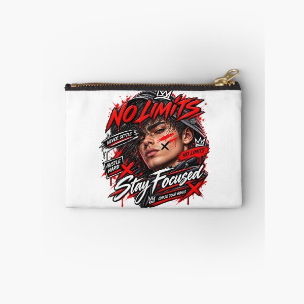 Item preview, No Limits Hustle Streetwear – Stay Focused Motivation Graphic designed and sold by Morty'sArt.