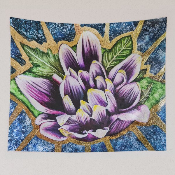 Item preview, Purple Chrysanthemum 2 designed and sold by nastiaart.