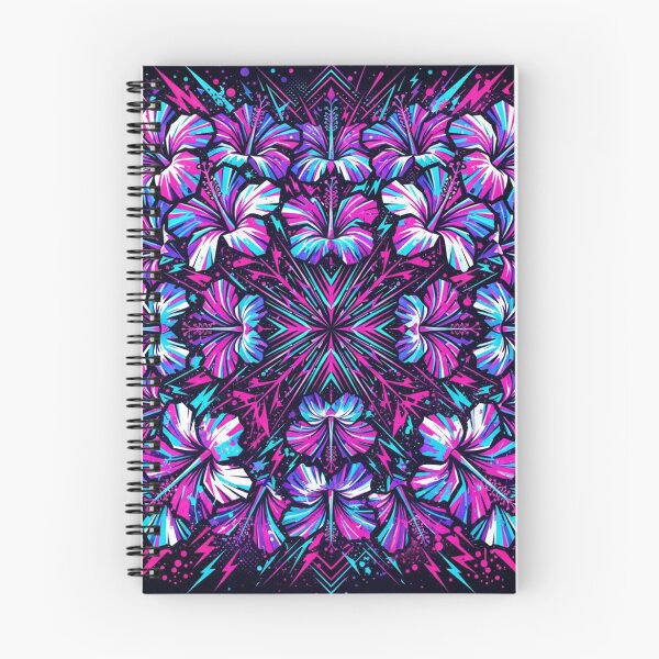 Item preview, Neon Hibiscus Electric Bloom Floral Pattern designed and sold by Owcomm.