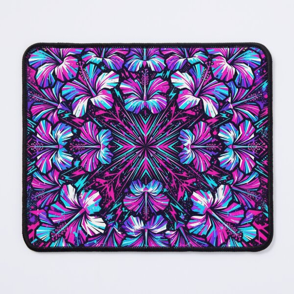 Item preview, Neon Hibiscus Electric Bloom Floral Pattern designed and sold by Owcomm.