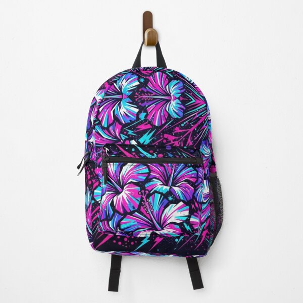 Item preview, Neon Hibiscus Electric Bloom Floral Pattern designed and sold by Owcomm.