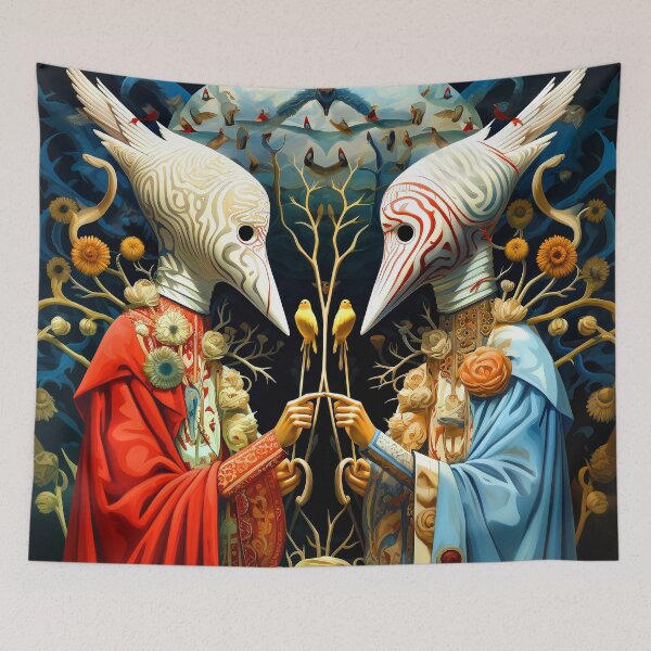 Item preview, Surreal Birds in a Sci-Fi World designed and sold by DEC02.